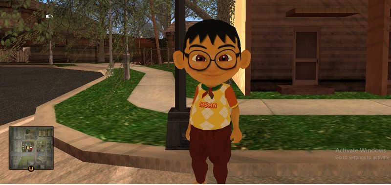 GTA San Andreas Ehsan Upin Ipin Mod